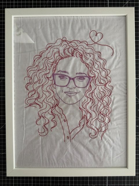 Portrét na plátně s rámem 40x30cm (Barevný)